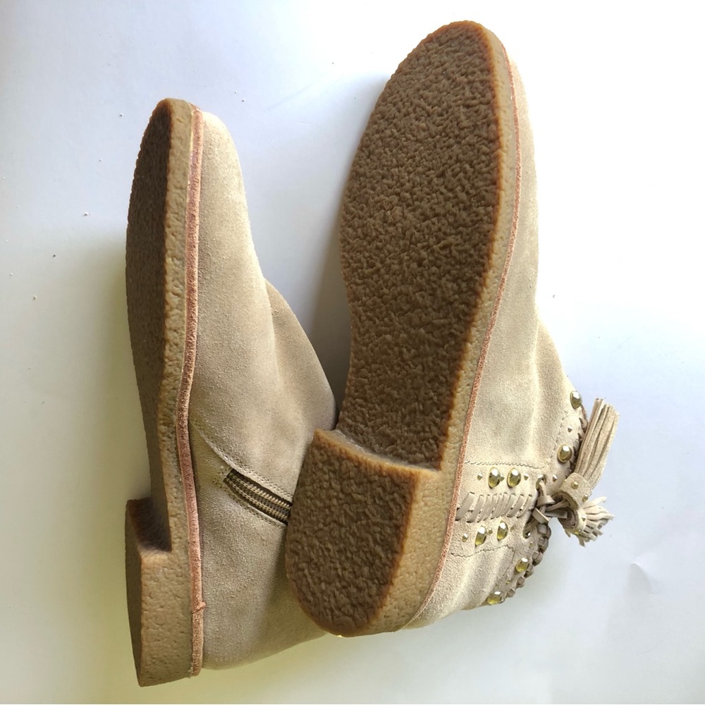 Kate Spade Ankle Boots Booties Studs Tassels Size 6.5 - Picture 10 of 10